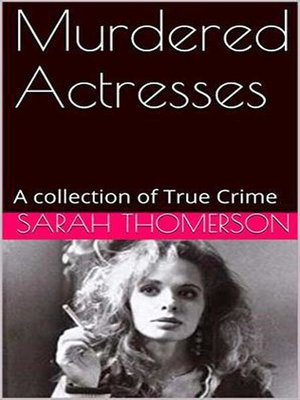 cover image of Murdered Actresses